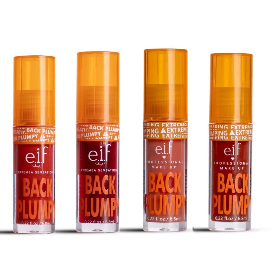 مجموعة ملمع شفاه e.i.f Back Plumpy – لمعة وحجم بصري