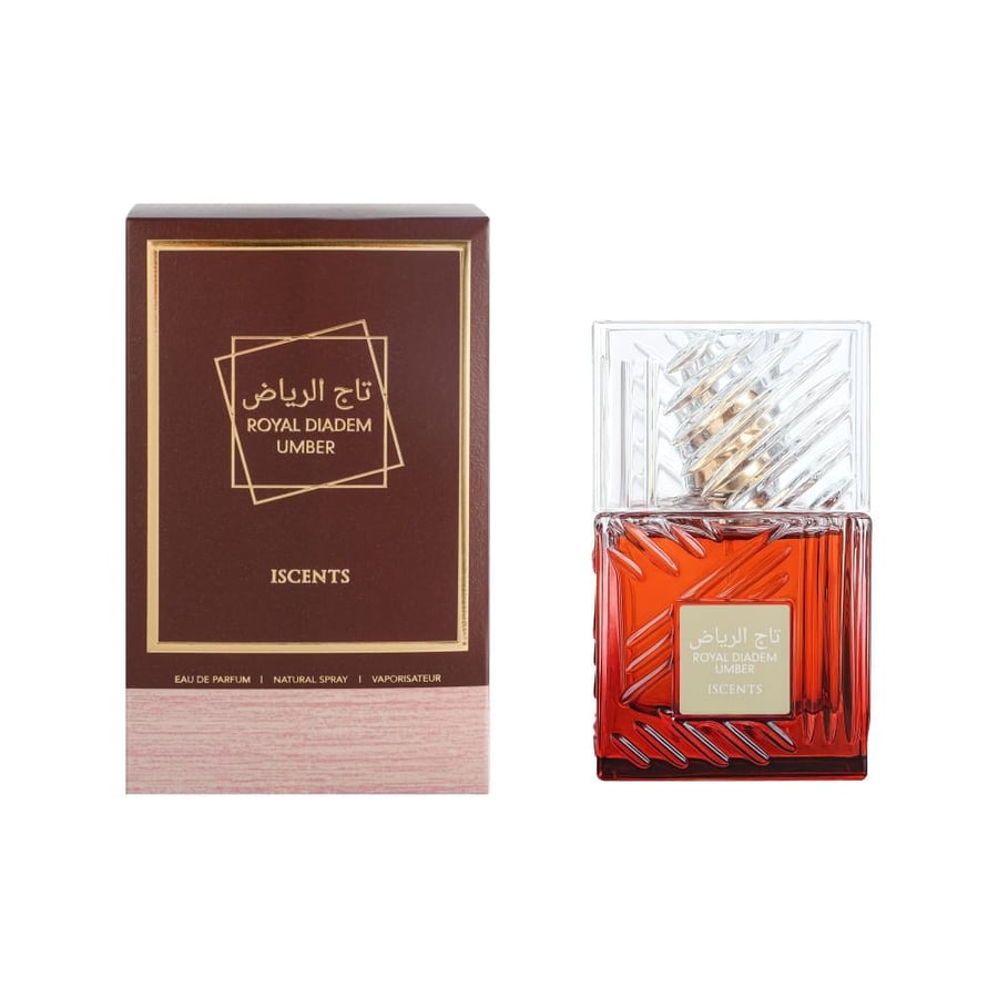 عطر تاج الرياض Royal Diadem Umber أو دو بارفيوم 100 مل بطابع عنبري شرقي