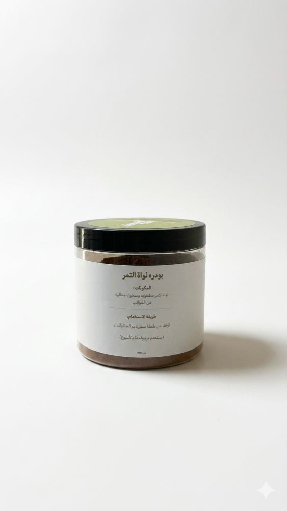 Date pit powder