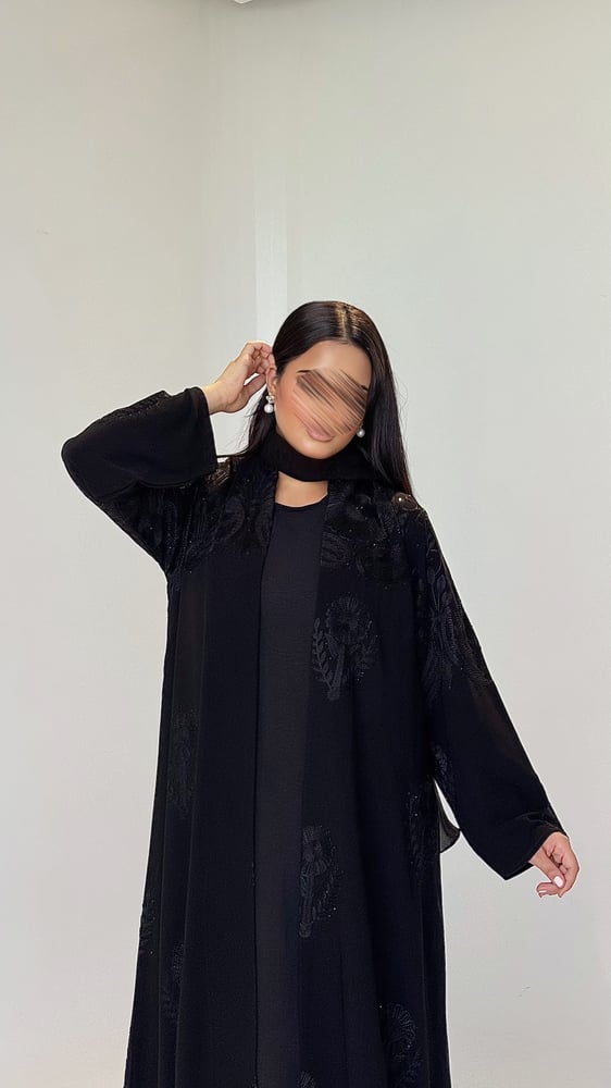 عباية كريب ملكي