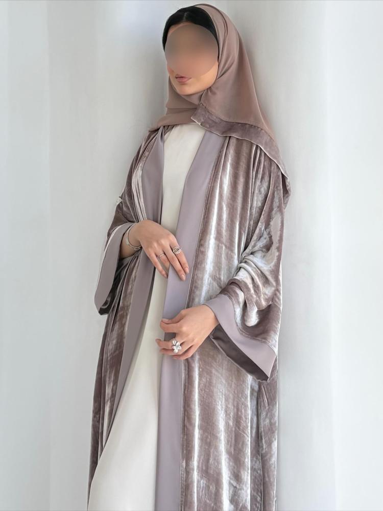 عباية مخمل فرنسي | Abaya