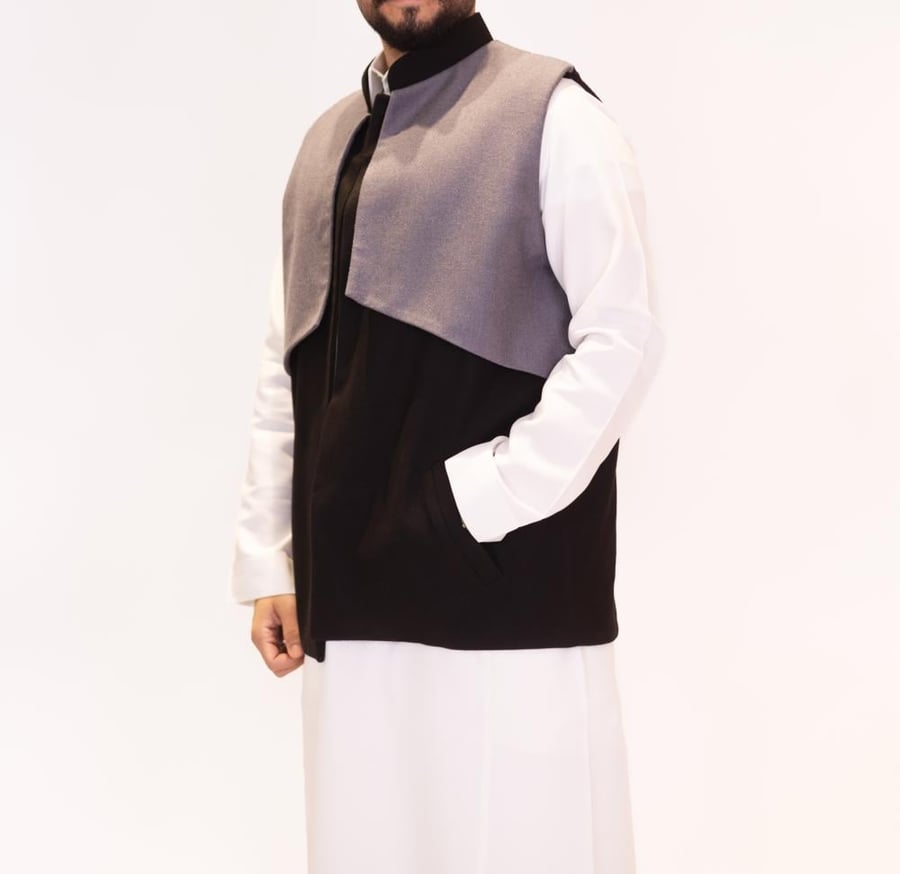 طقم عبايه وسديري رجالي
