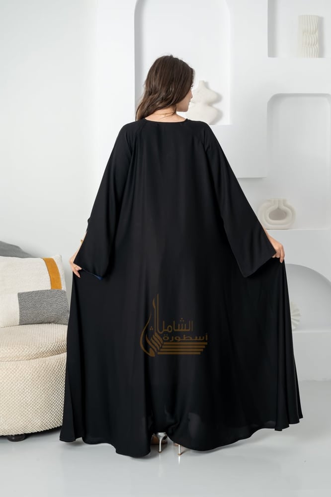 عباية كلوش ندى حرير