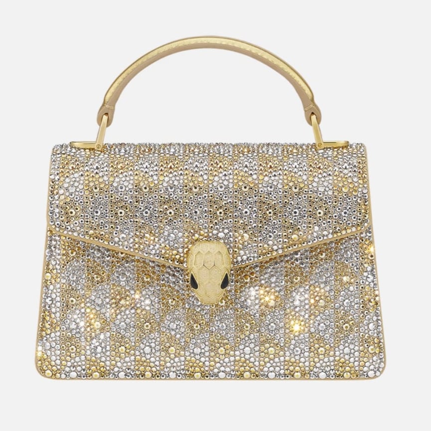 Serpenti Forever Mini Top Handle Bag