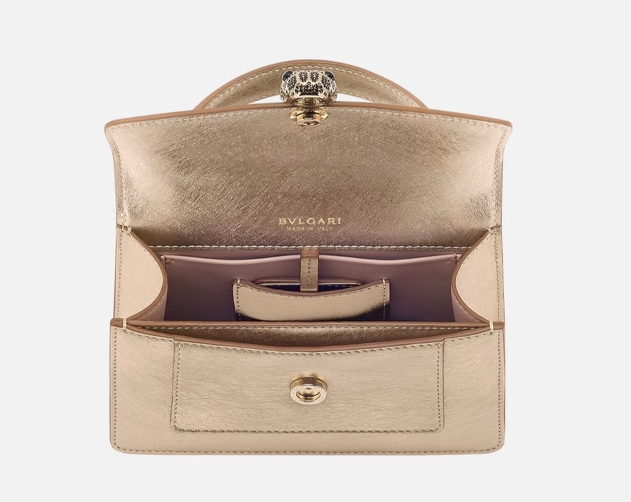 Serpenti Forever Mini Top Handle Bag