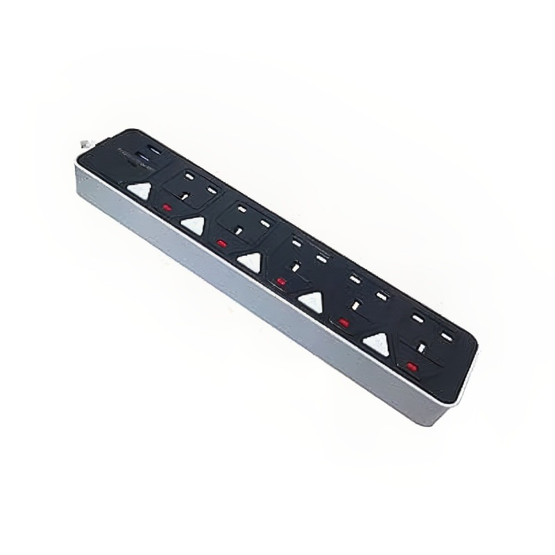 توصيلة كهربائية ليندا 5 مخارج مع منافذ USB و Type-C بطول 3 متر | LEYENDA ST-8935