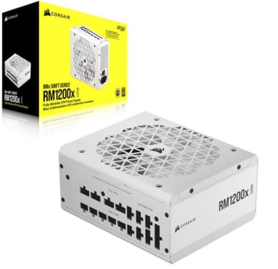 CORSAIR RM1200x SHIFT Fully Modular ATX Power Supply - 80 PLUS Gold - ATX 3.0 - PCIe 5.0