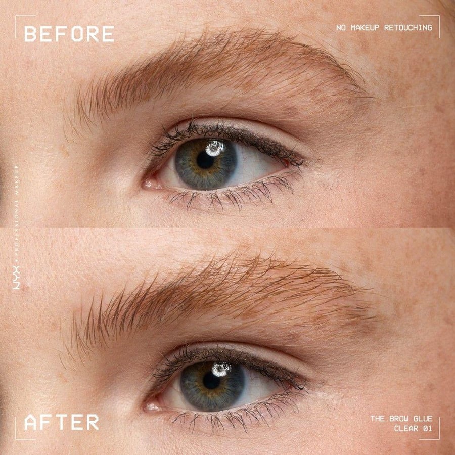 NYX جل حواجب براو جلو شفاف 4