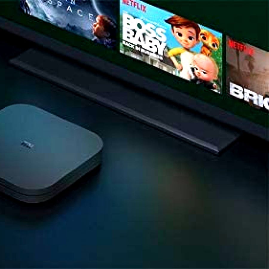 جهاز ماي بوكس Mi Box 4k من شاومي Xiaomi لتحويل التلفزيون إلى جهاز ذكي