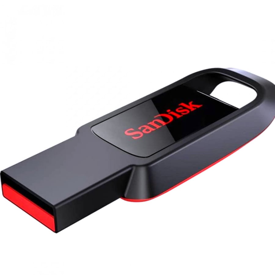 فلاش ممري USB 2.0 Flash Drive سعة 128 قيقا بايت SanDisk Cruzer Spark