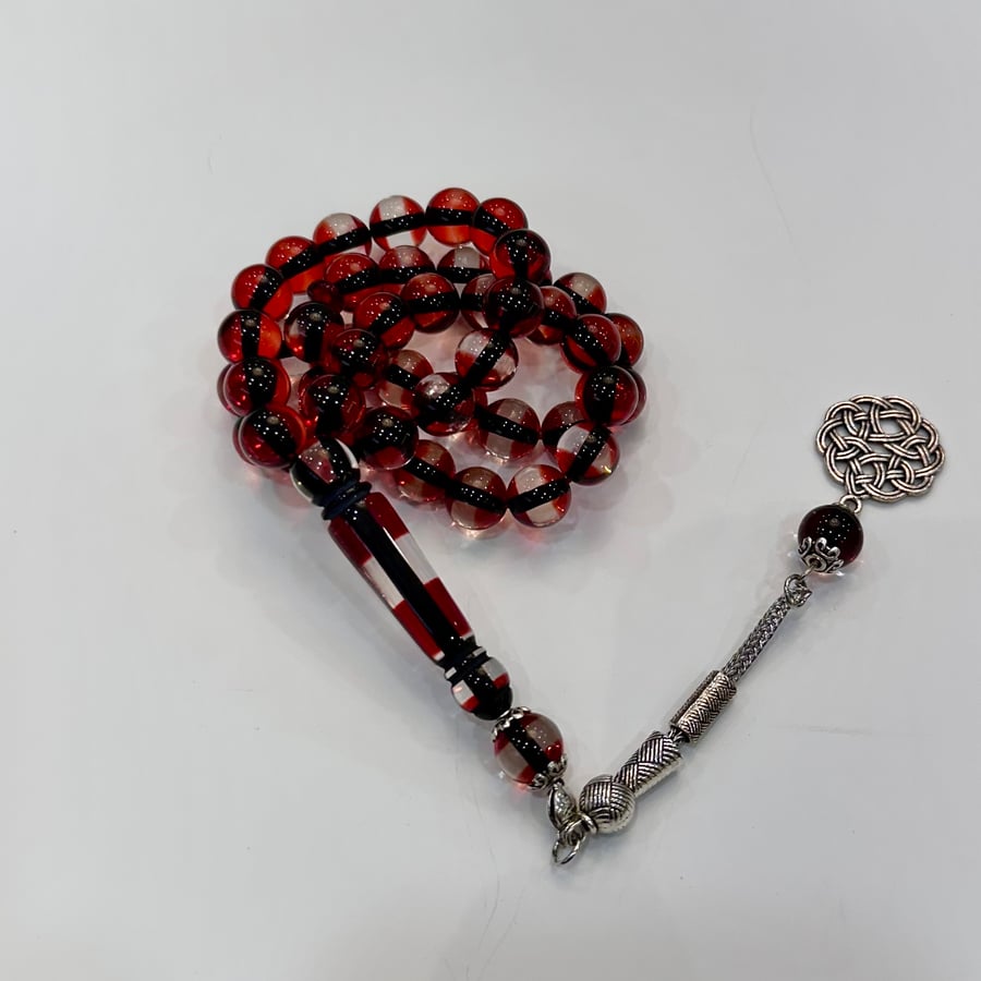 Clear red, two colors