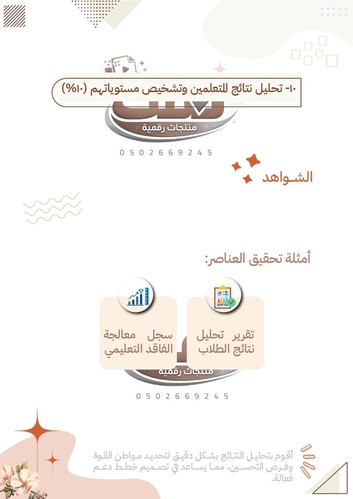 📘 سجل توثيق شواهد الأداء الوظيفي – عرض بوربوينت مفتوح قابل للتعديل
