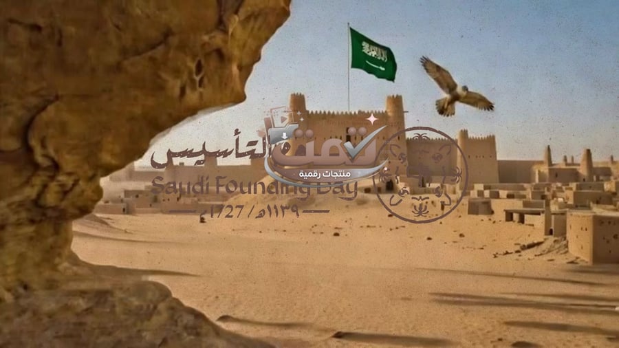 🎥 فيديو يوم التأسيس - الدرعية ومعالم الهوية الوطنية بالذكاء الاصطناعي فيديو وتعليق صوتي
