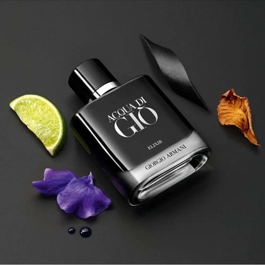 عطر Acqua di Gio Elixir 50ml بنفحات البرغموت والبنفسج والجلد