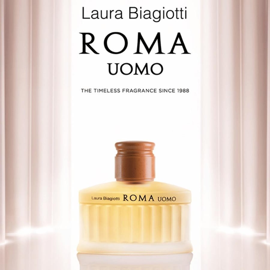 Laura Biagiotti Roma Uomo Eau de Toilette for Men 125ml