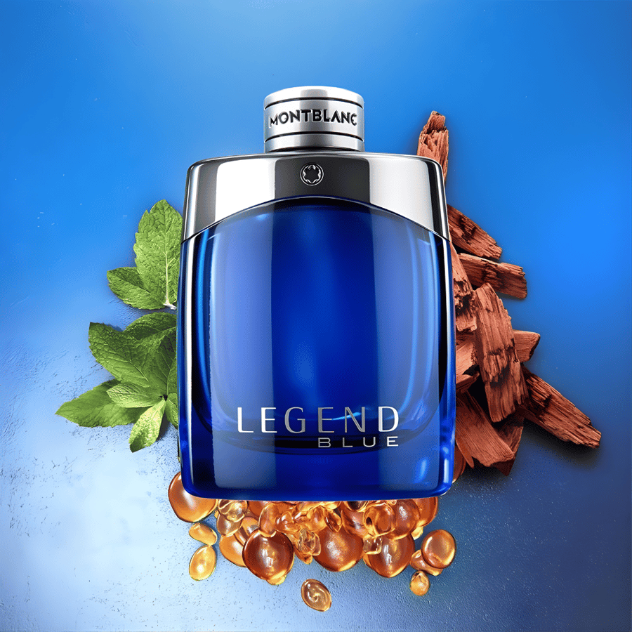 زجاجة عطر مونت بلانك ليجند بلو 100 مل