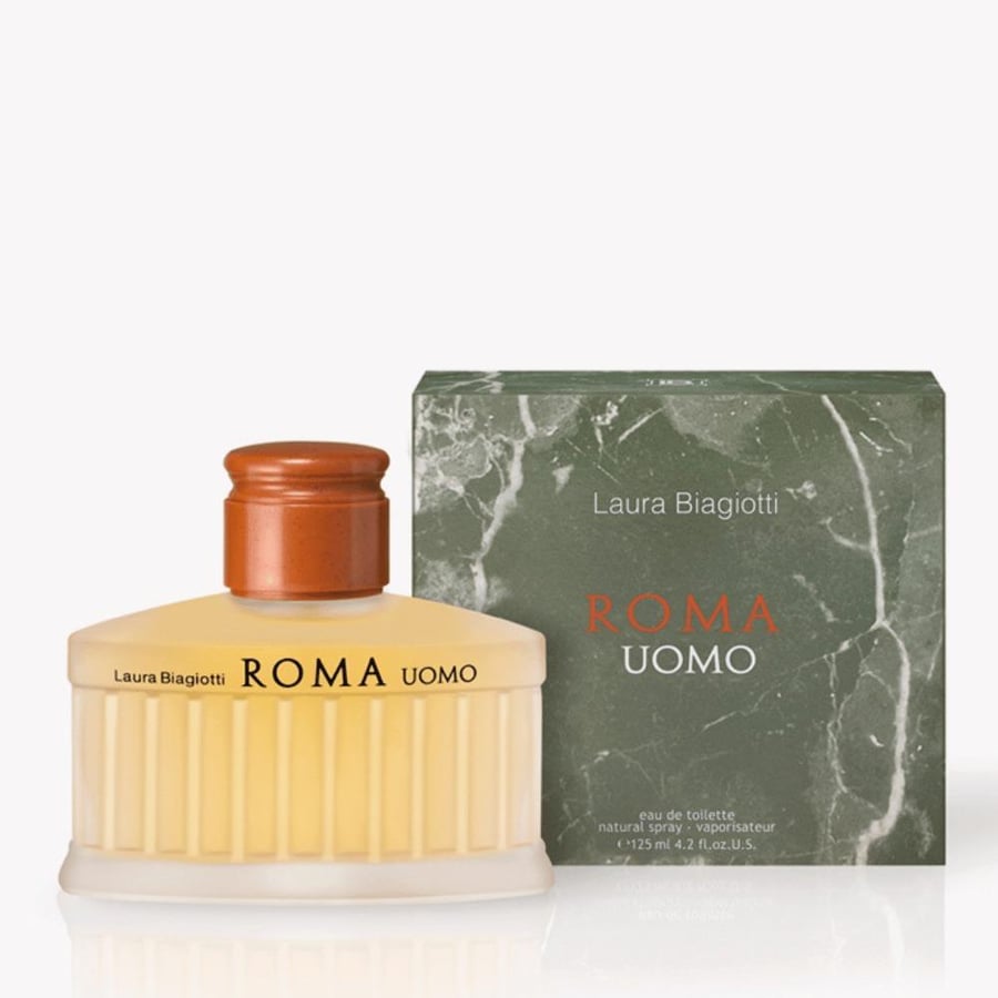 Laura Biagiotti Roma Uomo Eau de Toilette for Men 125ml