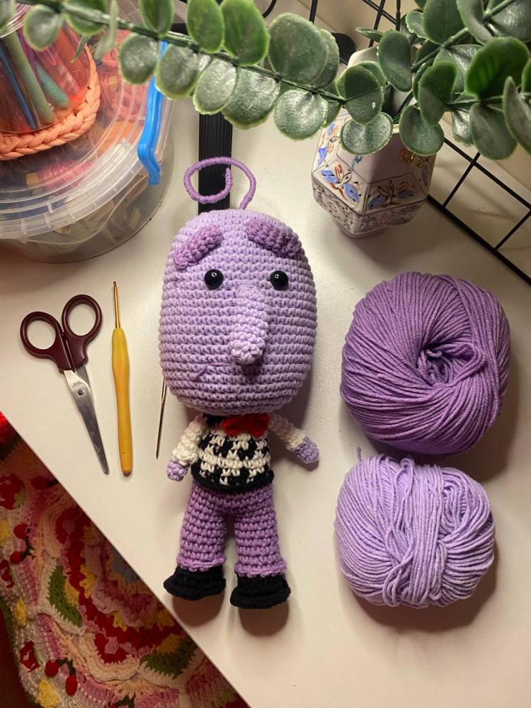 Inside Out cartoon - fear doll