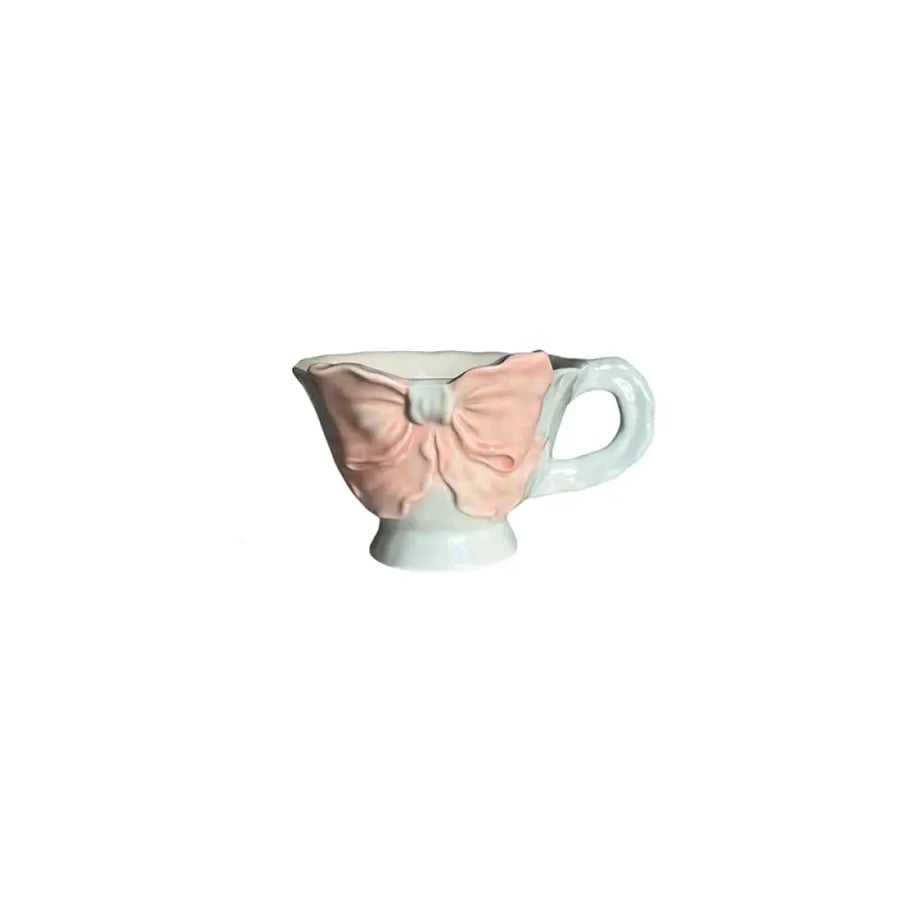 كوب سيراميك فيونكة 180ML يدوي مع مقبض