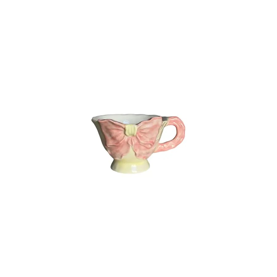 كوب سيراميك فيونكة 180ML يدوي مع مقبض