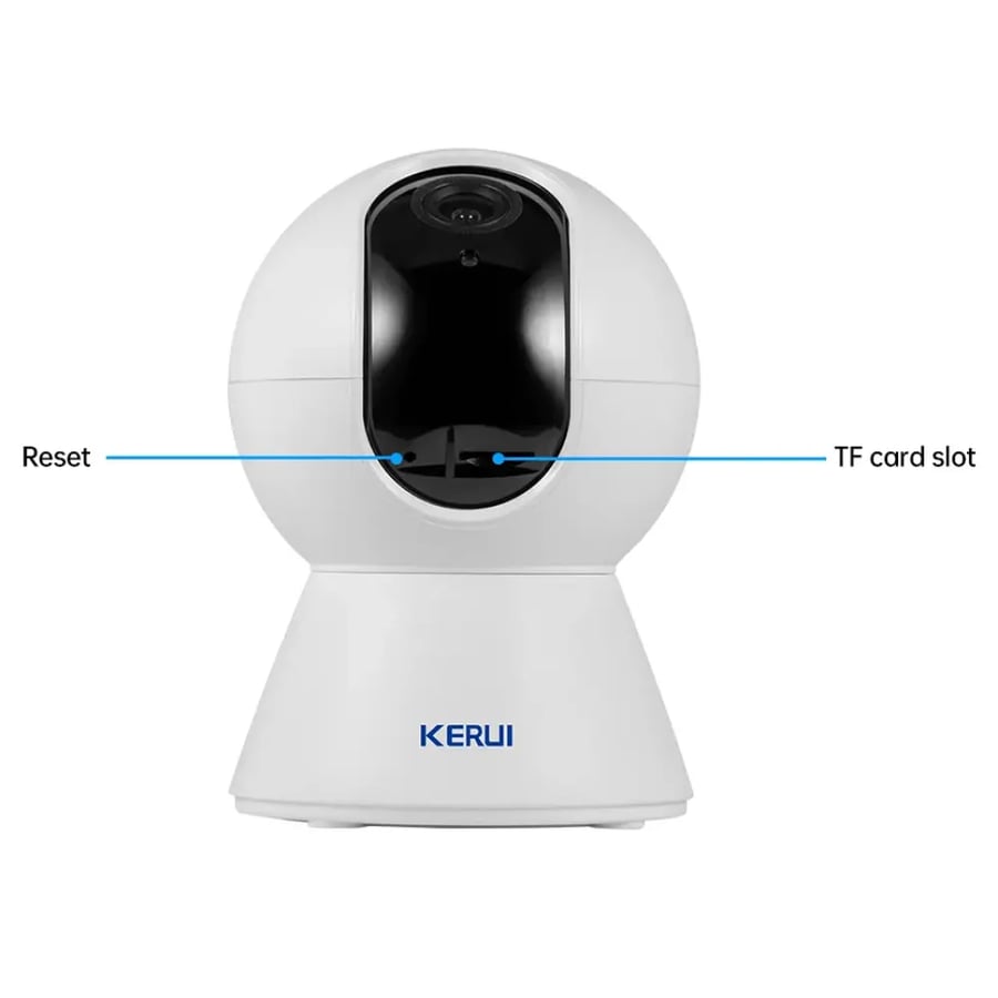 كاميرا KERUI 4K HD WiFi ذكية – مراقبة داخلية مع تتبع تلقائي
