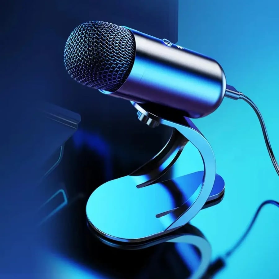 ميكروفون مكثف USB سلكي احترافي للمؤتمرات والألعاب والكمبيوتر