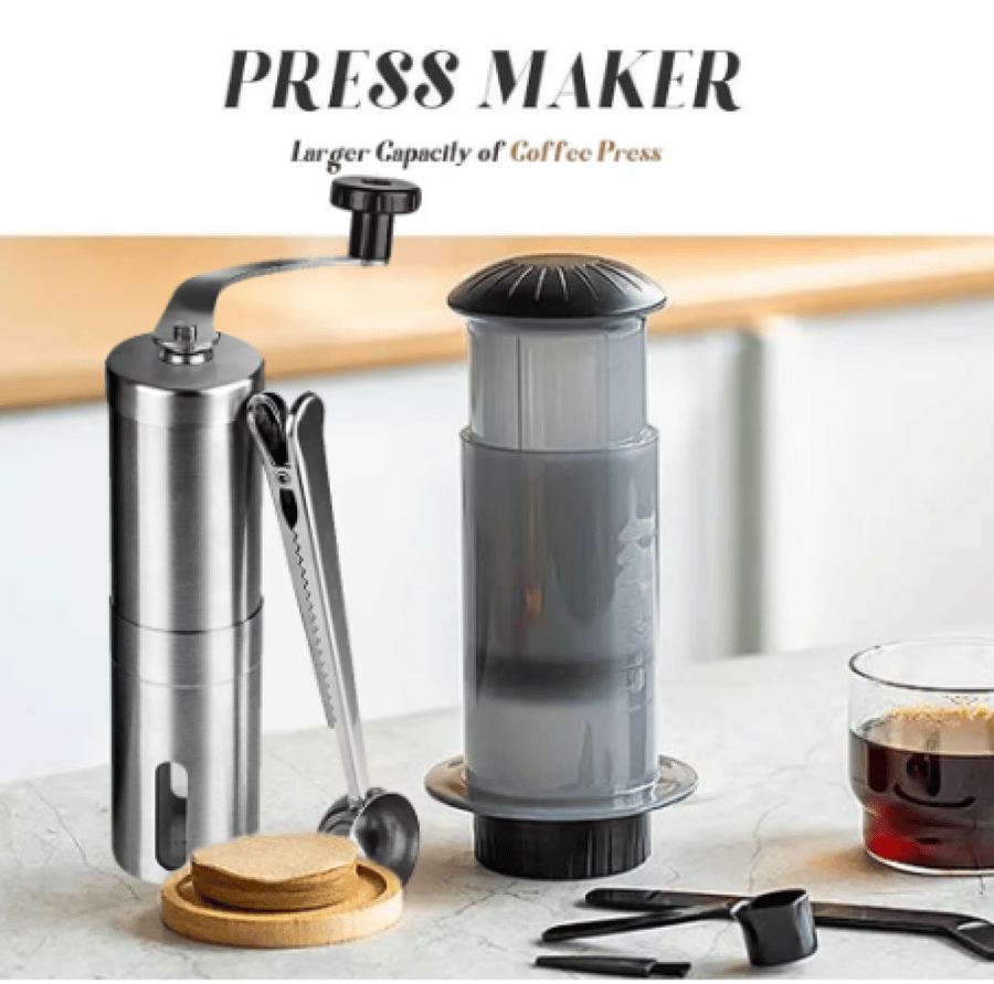 300 مللي آلة AeroPress ماكينة صنع قهوة اسبريسو المحمولة