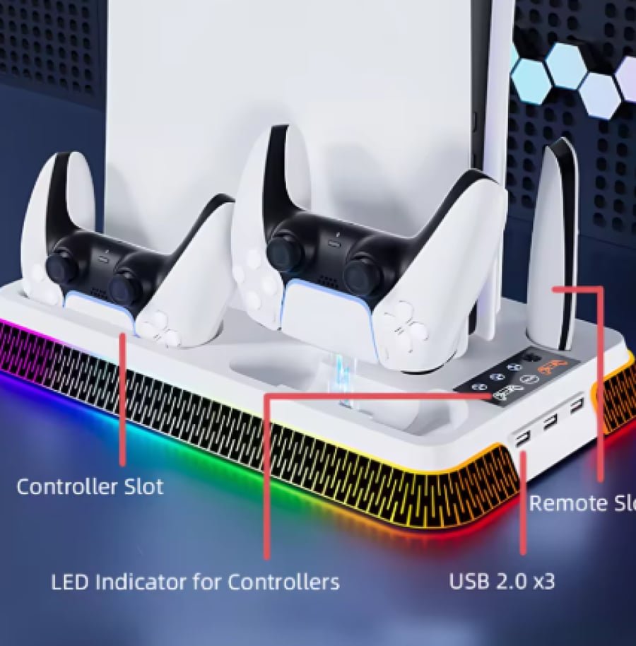 حامل تبريد RGB عمودي متعدد الوظائف