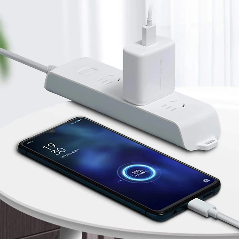 الأصلي 65 واط Supervooc 2.0 شاحن سريع الاتحاد الأوروبي ل ممن لهم البحث X2 X5 X3Pro Reno5 4 7 8Pro Ace2 R17 Realme X50Pro GT2 Neo2 Type-C كابل