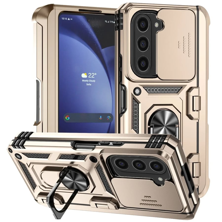 حافظة هاتف لهاتف سامسونج جالاكسي S24 ULTRA S25 Edge S23 Plus S24 S23 FE فاخرة ليزر فضية متدرجة من السيليكون مع غطاء Magsafe