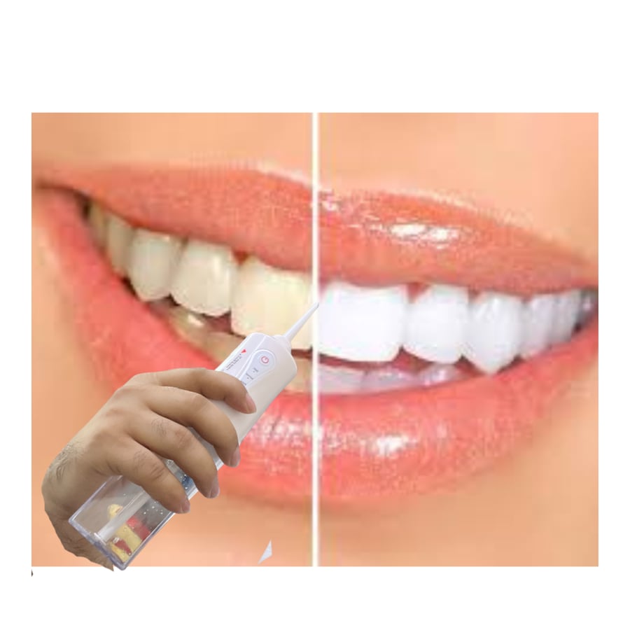 Water flosser and toothbrush set for complete daily teeth, gum and oral care