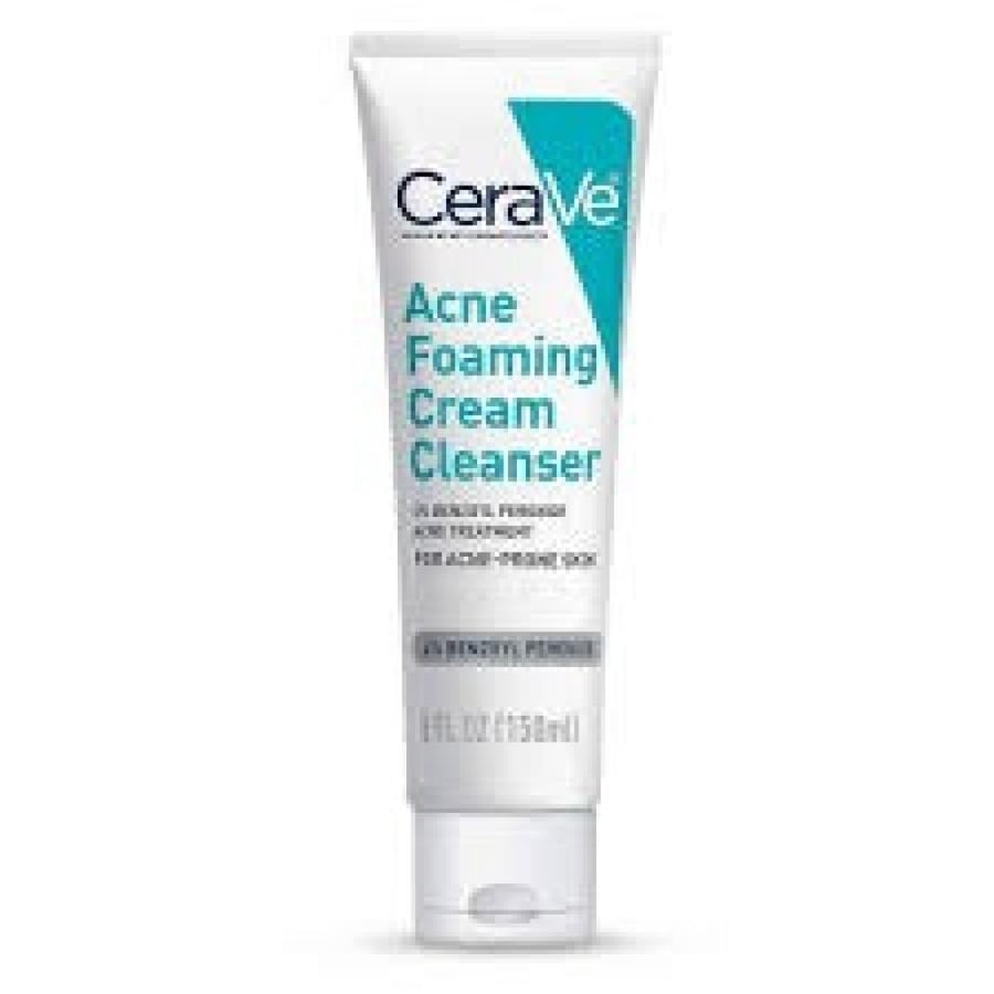 CERAVE Creamy Foaming Acne Wash 10% Benzoyl Peroxide - 150ml