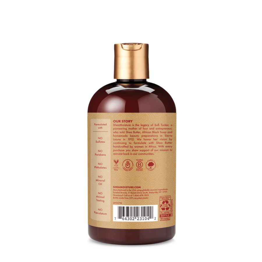 Shea Moisture Long Hair Shampoo 384ml with Chia Seed Oil
