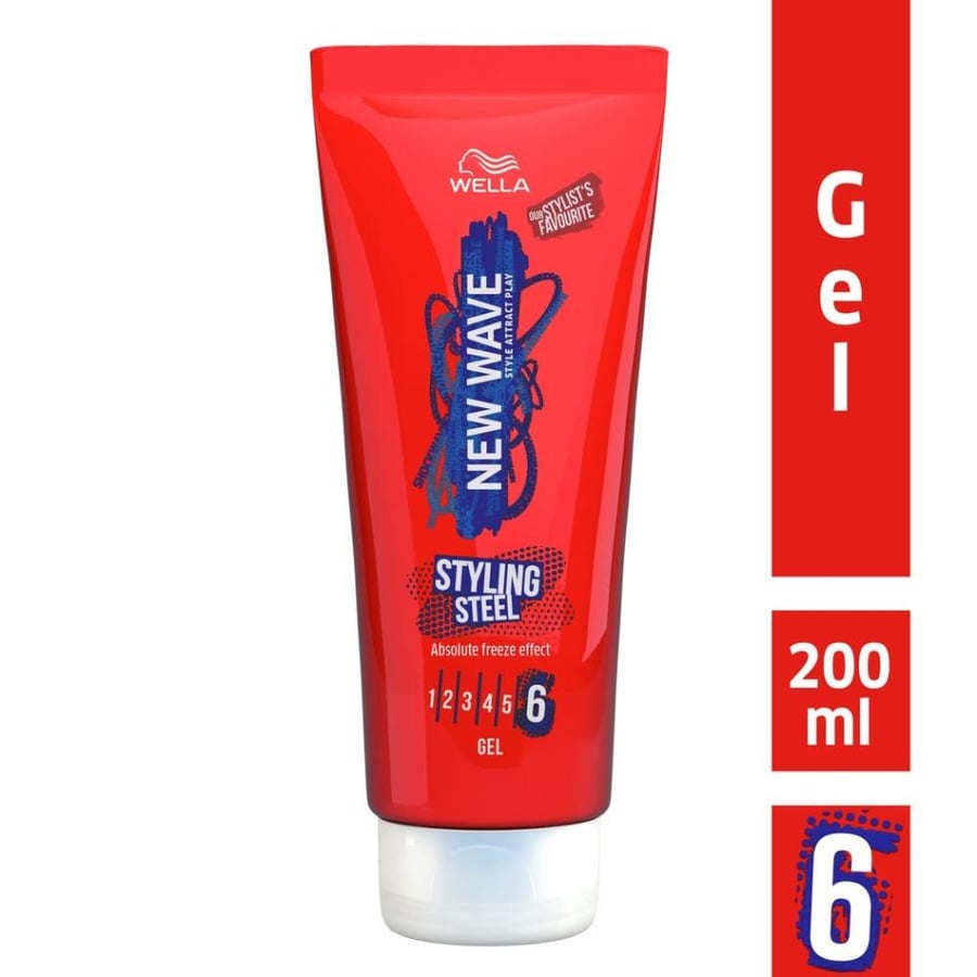 Wella New Wave Hair Gel 200ml, optimal effect