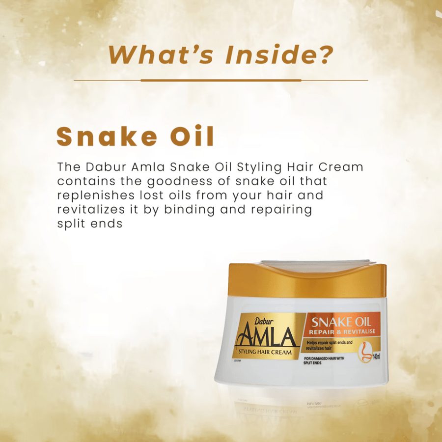 Dabur Amla Hair Cream 140 ml Snake Oil