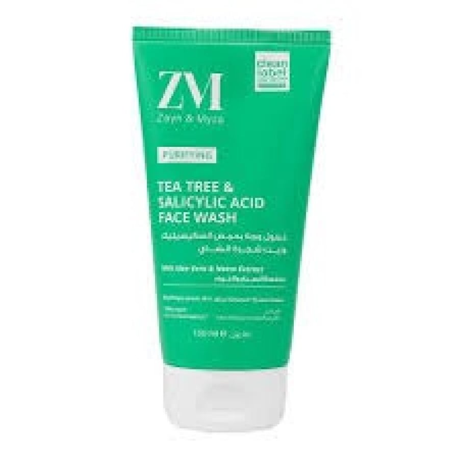 ZM Facial Wash with Tea Tree Oil and Sauces A 150ml 007