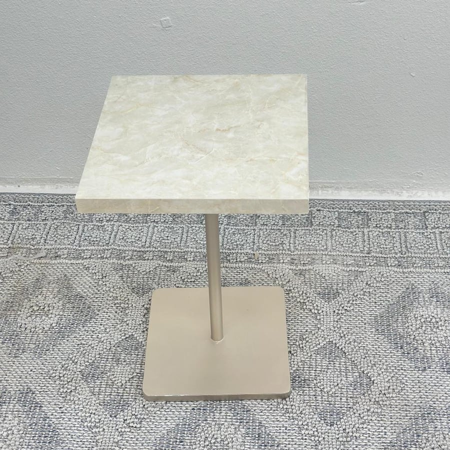 Service table surface alternative marble base iron color mixed
