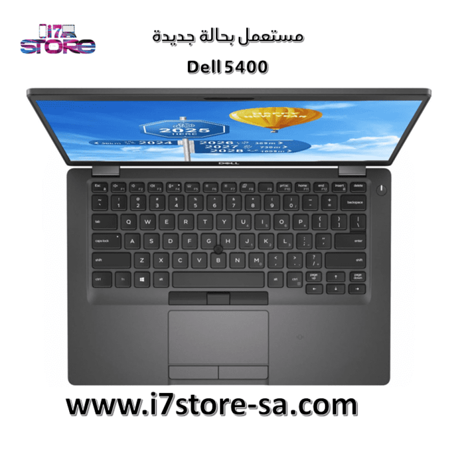 Dell 5400- معالج core i7 الجيل الثامن - رام 16 جيجا - هارد 512 جيجا SSD