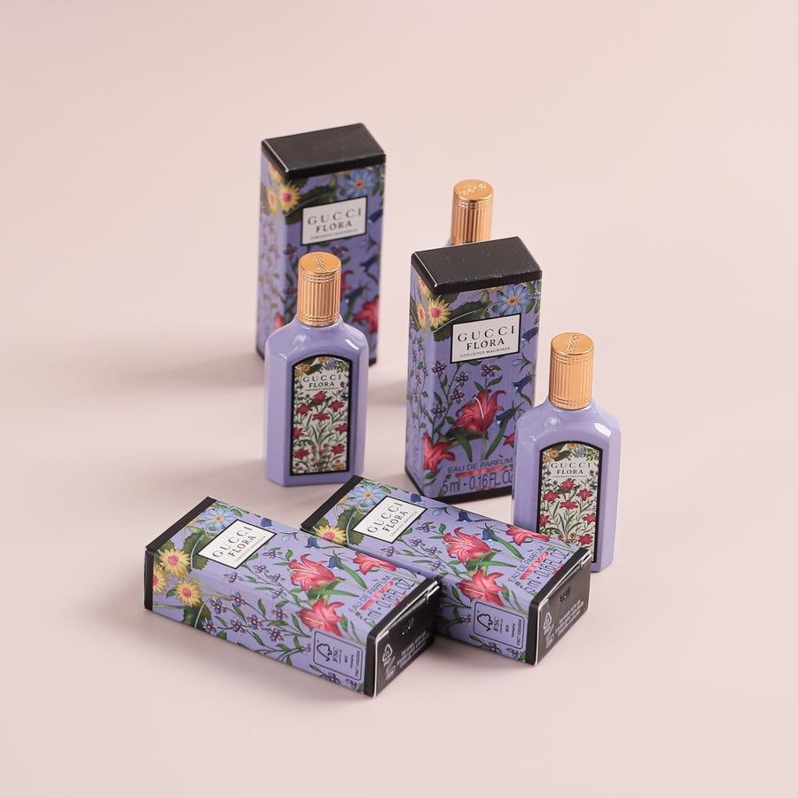 10 حبات - عطر قوتشي فلورا الأصلي 5 مل