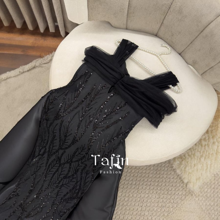 فستان Black rose