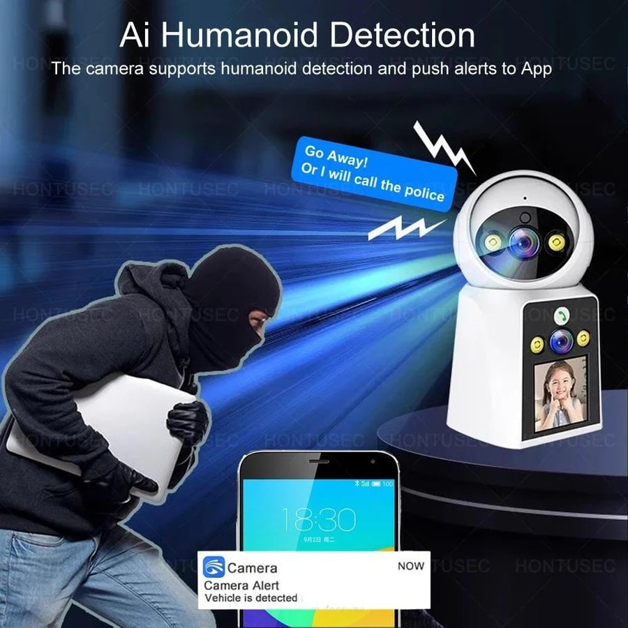 Night vision surveillance camera 4MP
