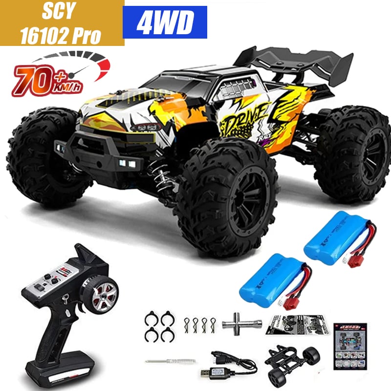 Scy16101 pro سيارة RC عالية السرعة بدون فرش 4WD على الطرق الوعرة الانجراف سيارة التحكم عن بعد 1:16 سيارات سباق احترافية مقابل SG116MAX Wltoys