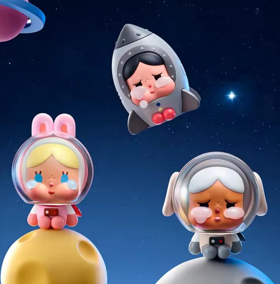 POP MART Crybaby crying to the moon