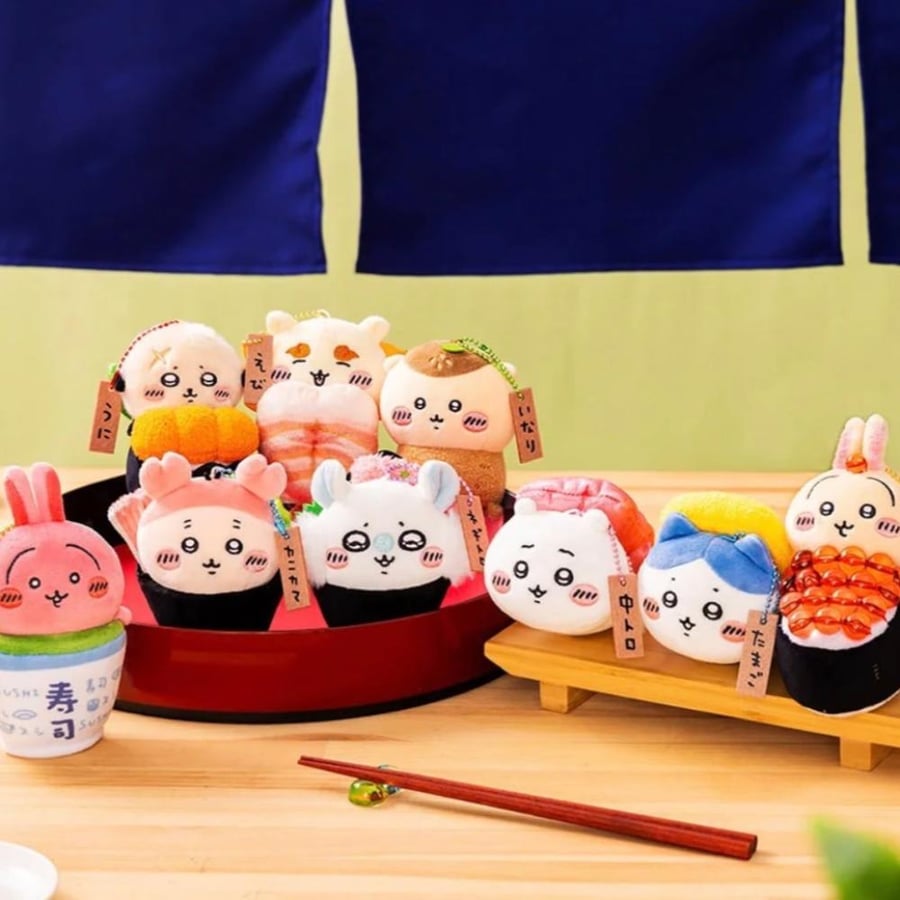 Chiikawa Hachiware sushi (egg)