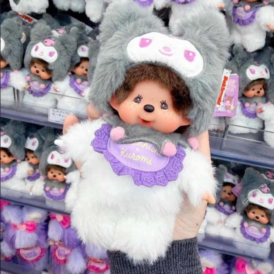 Monchhichi x kuromi