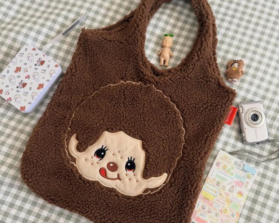 Monchhichi tote bag