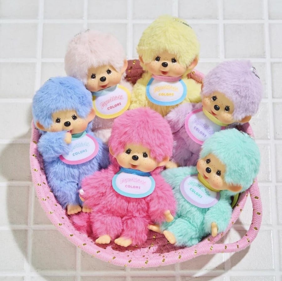 Monchhichi Colors blue