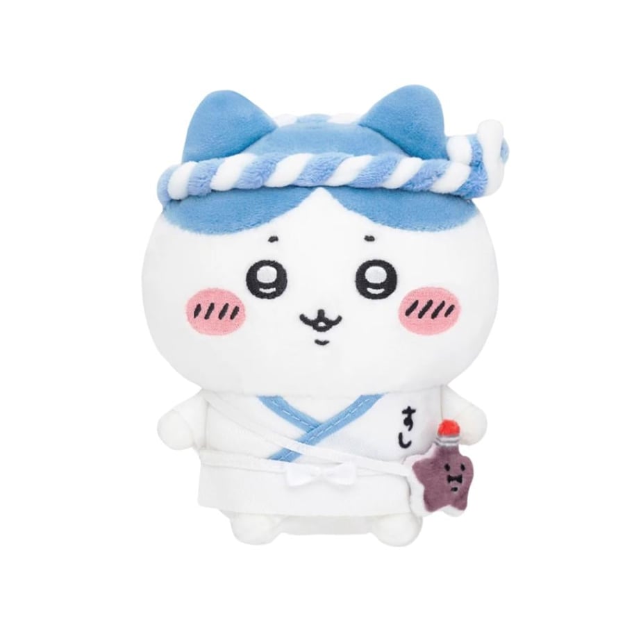 Chiikawa Hachiware sushi sitting