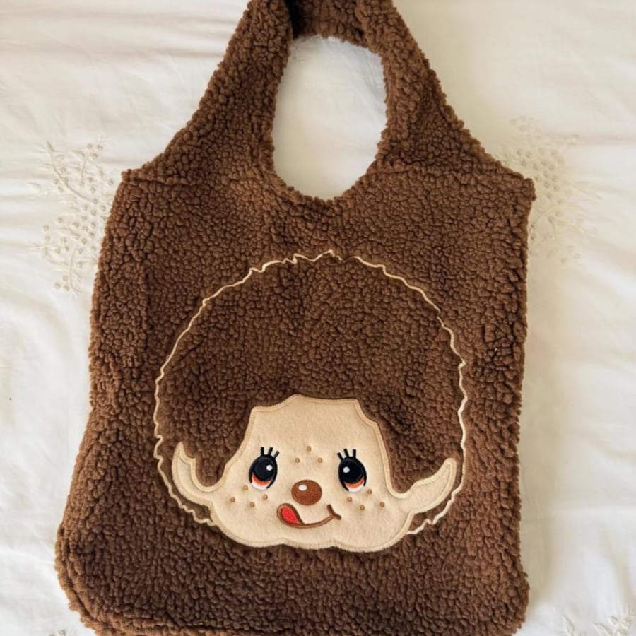 Monchhichi tote bag