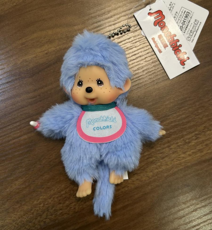 Monchhichi Colors blue